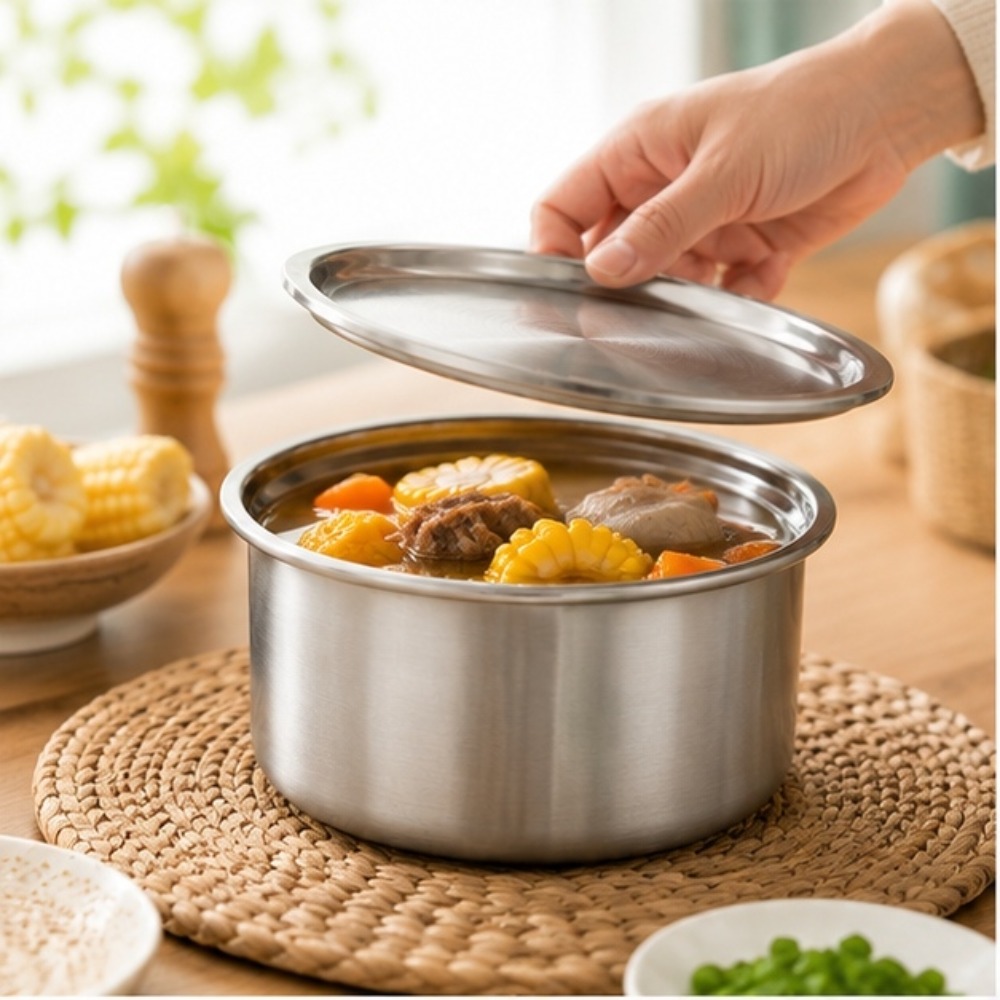 Food Storage Time - 304 Stainless Steel Ramekin with Lid