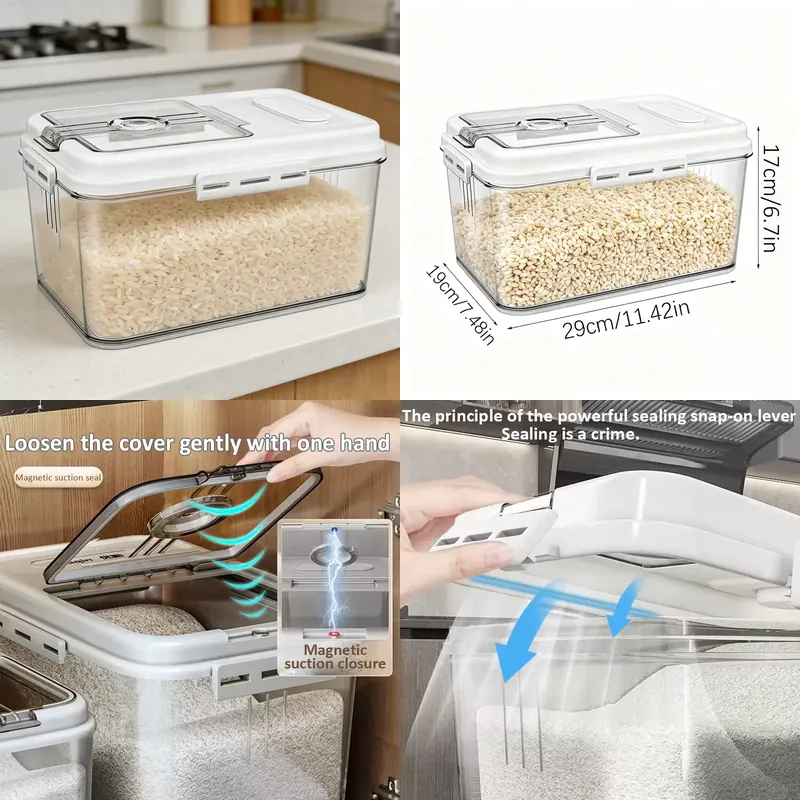 for  Sealed Food Storage Conta - огляд і ціна Food Storage Aluminum Containers