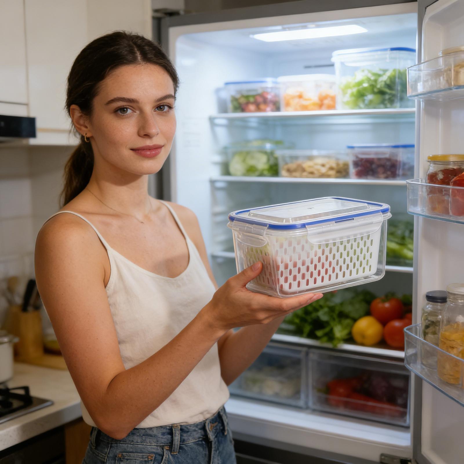 4 In 1 Food Storage Container  - огляд і ціна Food Storage Plastic Container