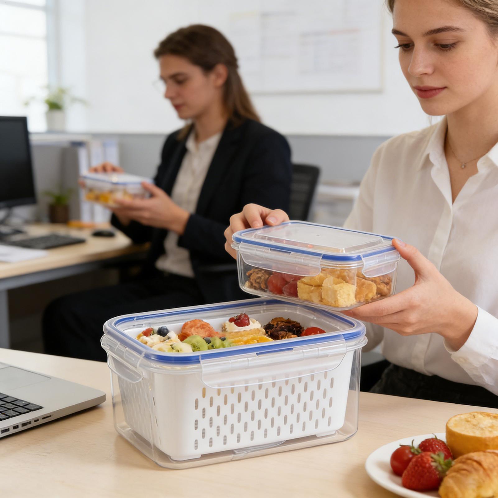 4 In 1 Food Storage Container  - огляд і ціна Food Storage Plastic Container