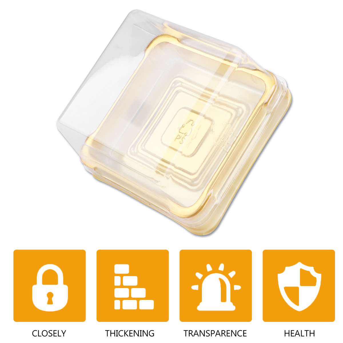 100Pcs Lightweight Reusable-Se - огляд і ціна Food Storage Plastic Container