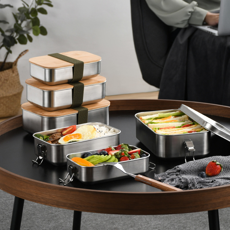 Stainless Steel Lunch Box Japa - огляд і ціна Food Storage Containers Tupperware