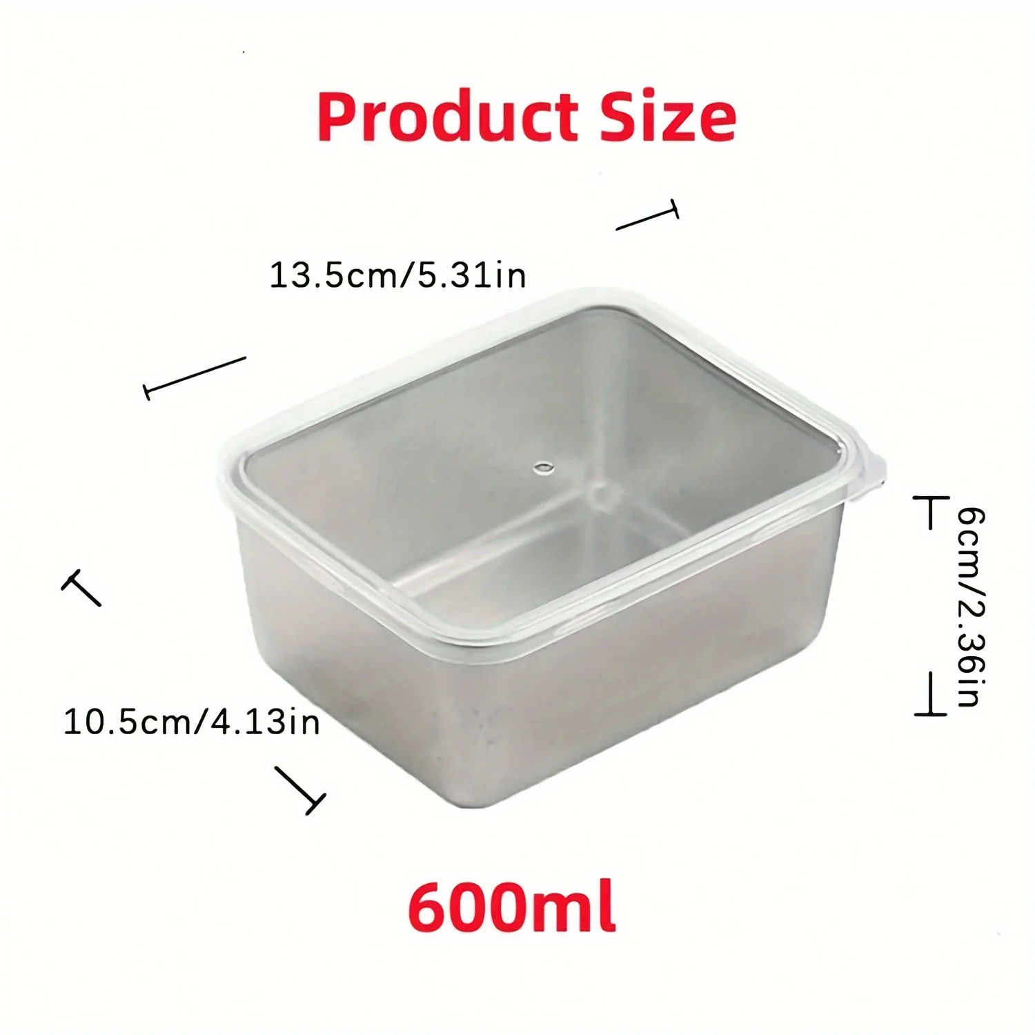 Stainless Steel Food Storage C - огляд і ціна Food Storage Aluminum Containers