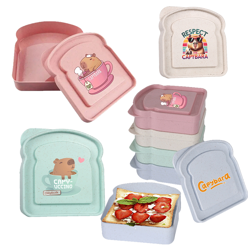 Capybara Sandwich Food Storage - огляд і ціна Food Storage Plastic Container