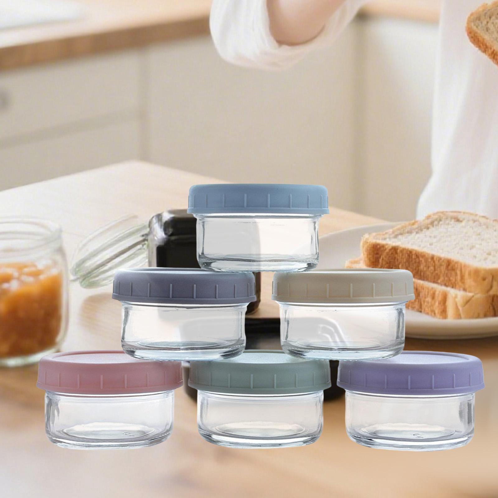 Mini Glass Jars with Leakproof - огляд і ціна Food Storage Glass Container Set