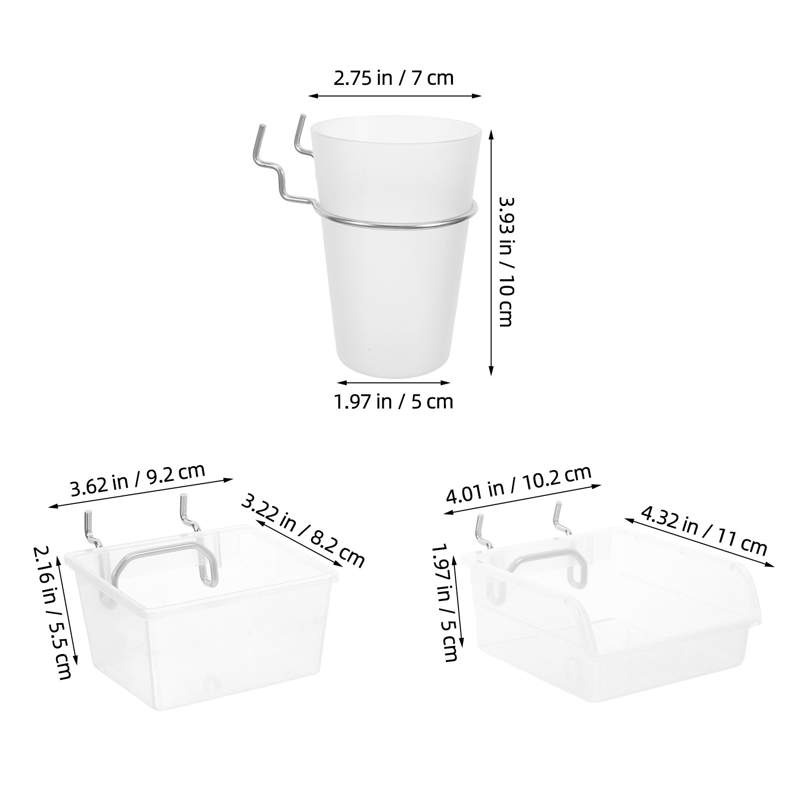 20Pcs Pegboard Storage Bin Org - огляд і ціна Food Storage In Room