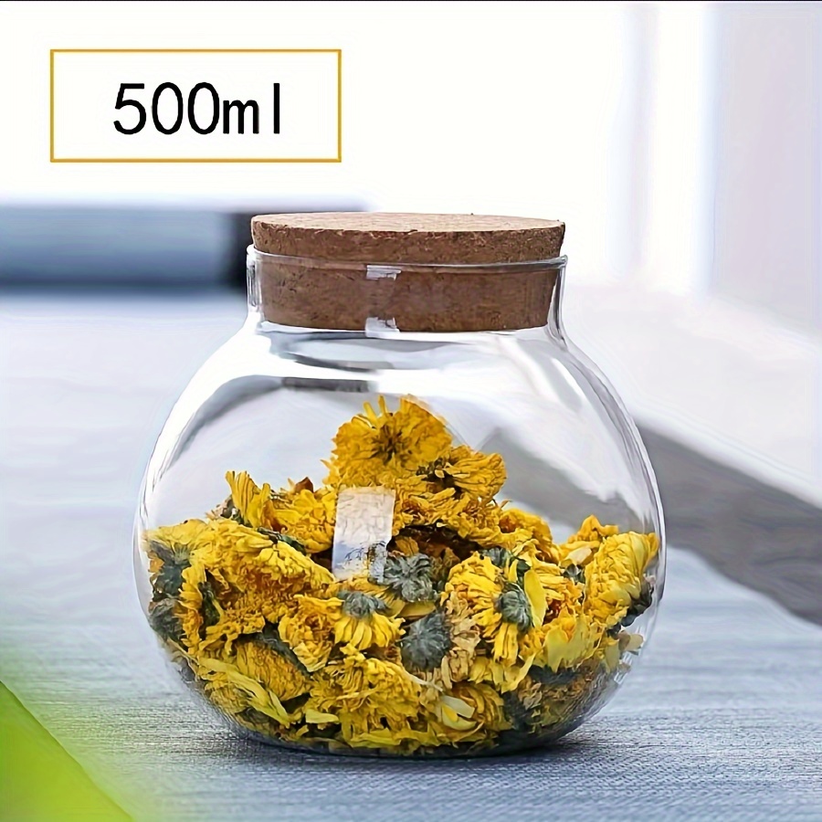 500ML Clear Glass Storage Cani - огляд і ціна Food Storage Glass Container Set
