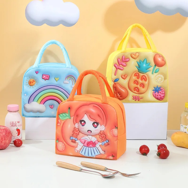 Children's Lunch Box Bag 3D Ca - огляд і ціна Food Storage Equipment