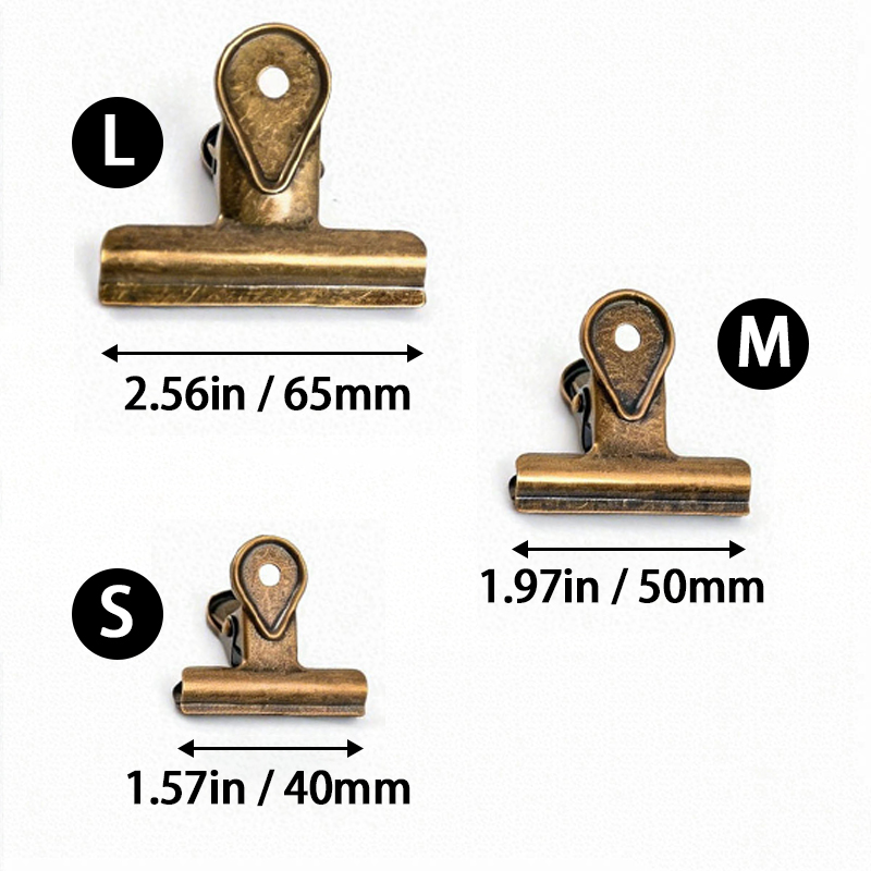 Bulldog Clips, 3 Pcs Binder Cl - огляд і ціна Food Storage Method