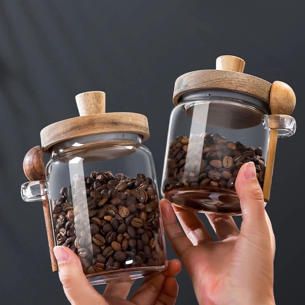 Moisture-proof Coffee Bean Sto - огляд і ціна Food Storage Glass Container Set
