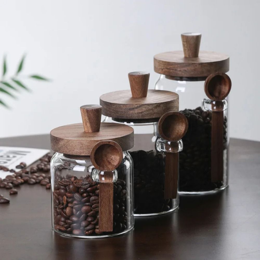 Moisture-proof Coffee Bean Sto - огляд і ціна Food Storage Glass Container Set
