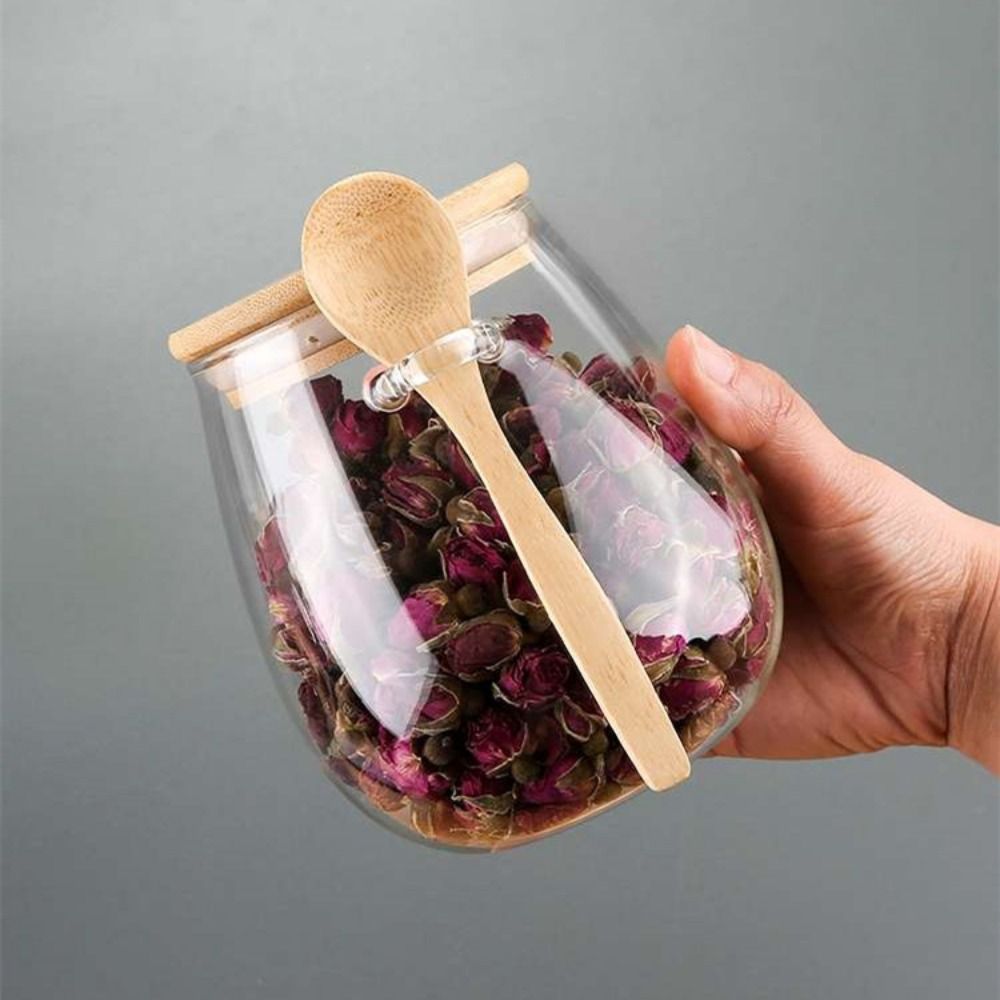 Wide Mouth Glass Storage Jars  - огляд і ціна Food Storage Glass Container Set