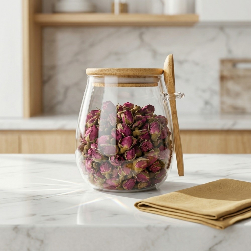 Wide Mouth Glass Storage Jars  - огляд і ціна Food Storage Glass Container Set