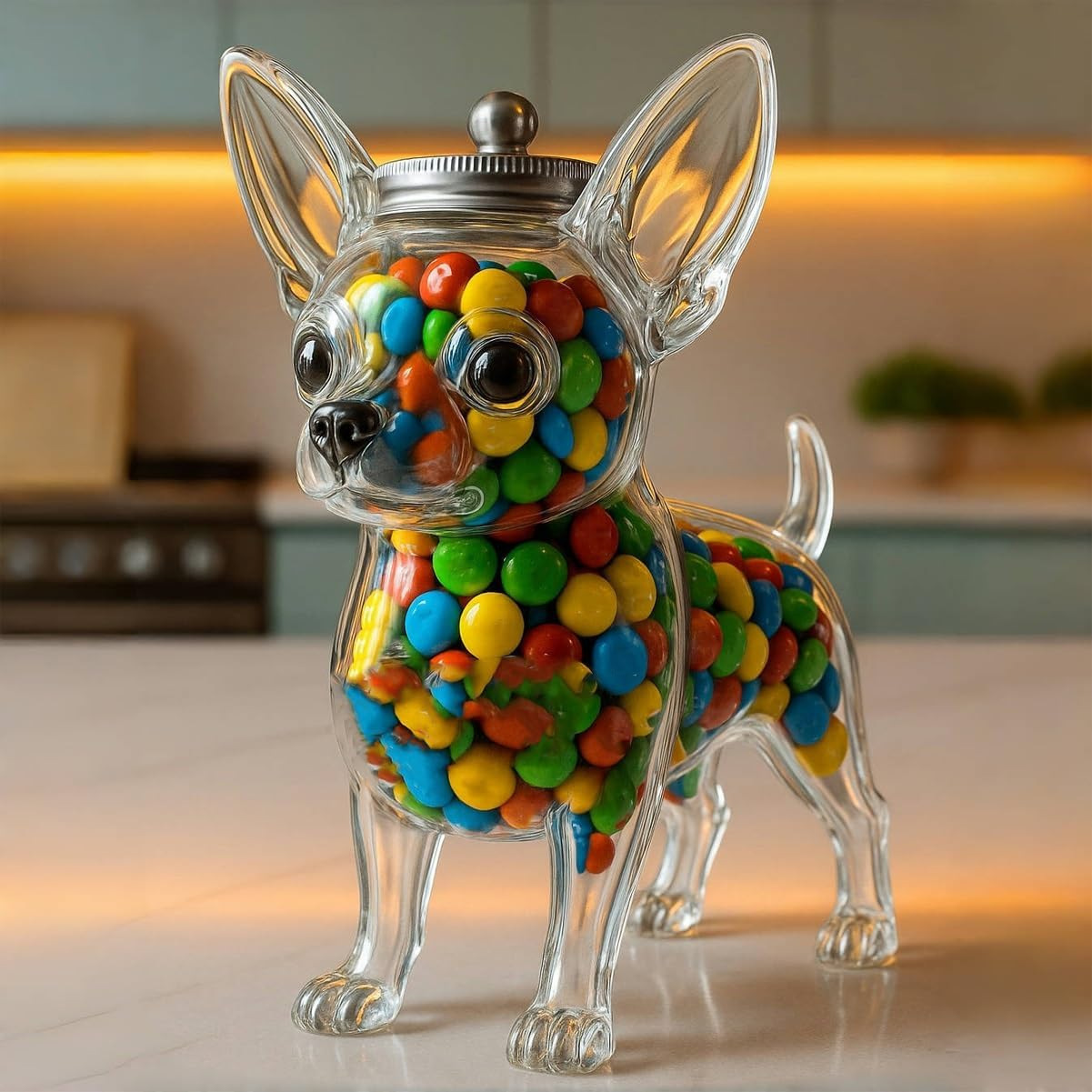 Chihuahua Shaped Container Fre - огляд і ціна Food Storage Glass Container Set