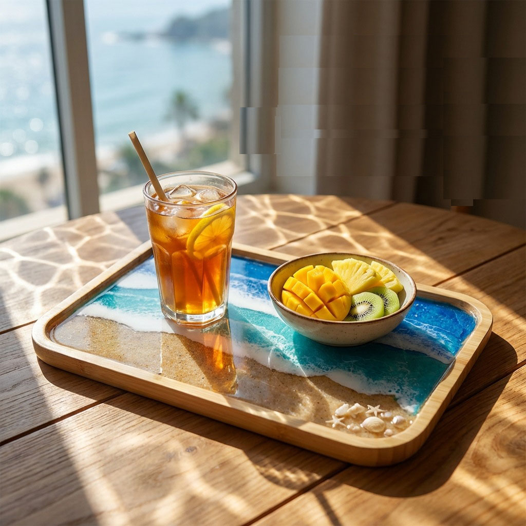 Epoxy Resin Ocean Art Decorati - огляд і ціна Food Storage In Room