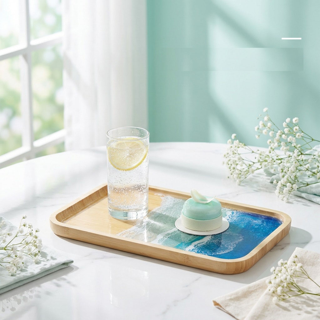Epoxy Resin Ocean Art Decorati - огляд і ціна Food Storage In Room