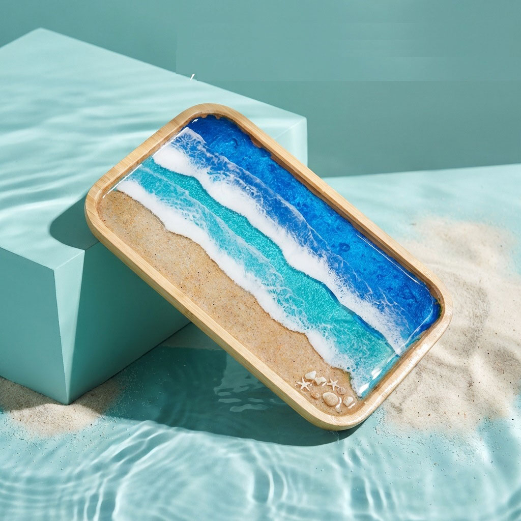 Epoxy Resin Ocean Art Decorati - огляд і ціна Food Storage In Room