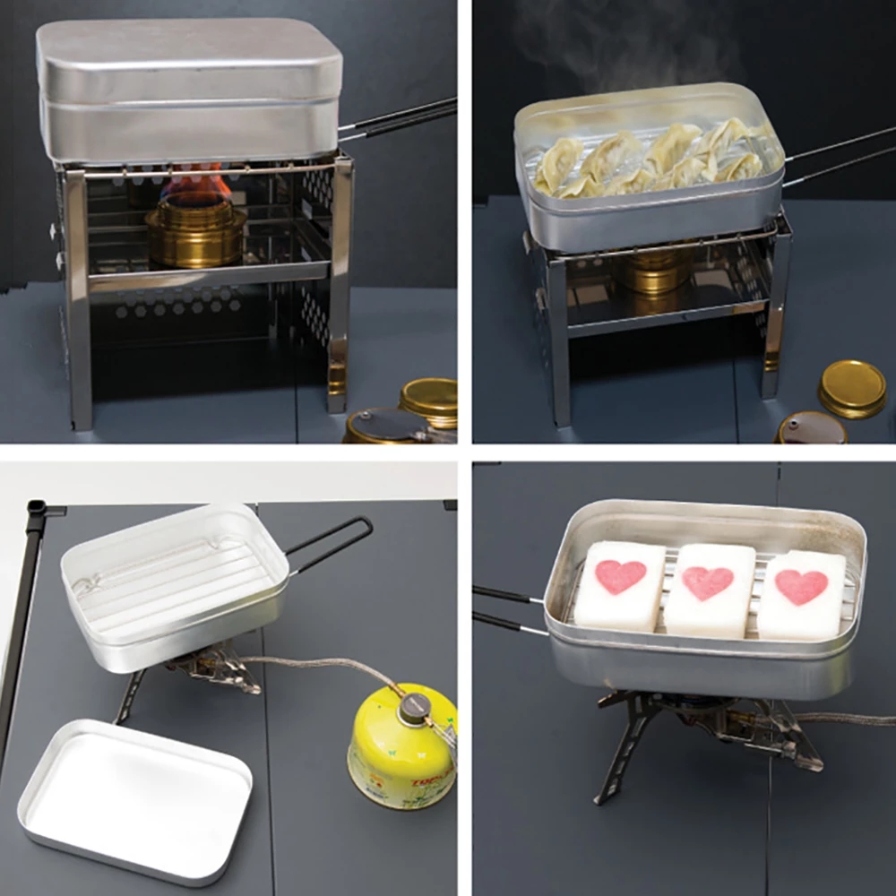 Aluminum Alloy Lunch Box, Stai - огляд і ціна Food Storage Aluminum Containers