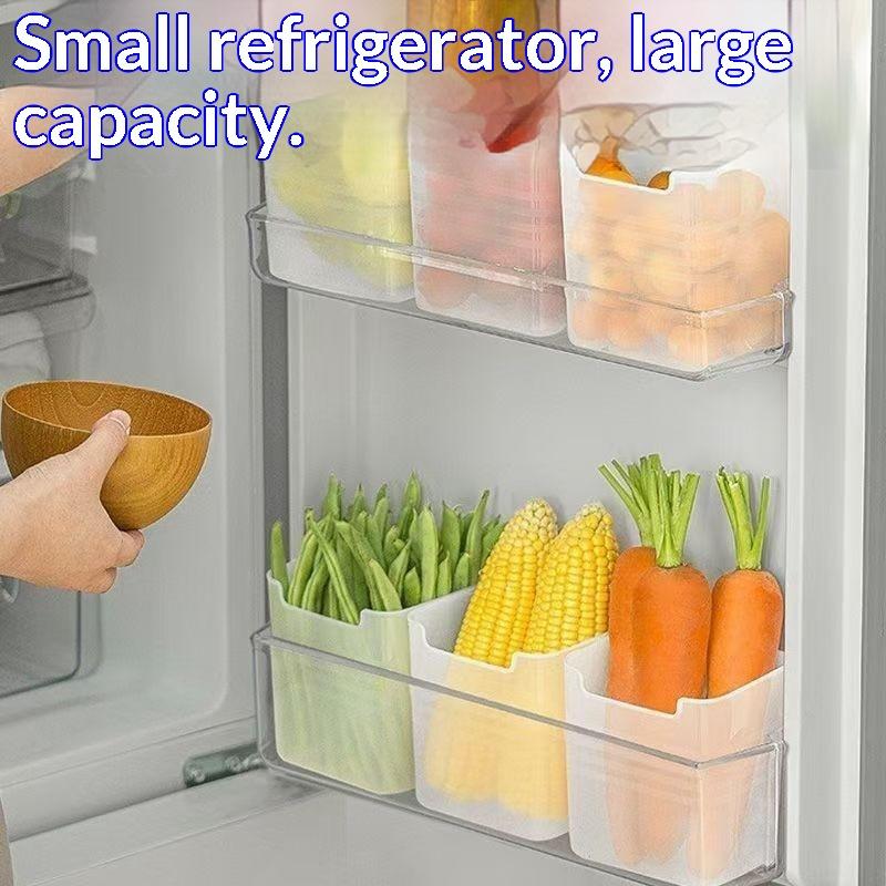 4Pcs Food Grade Refrigerator S - огляд і ціна Food Storage Plastic Container