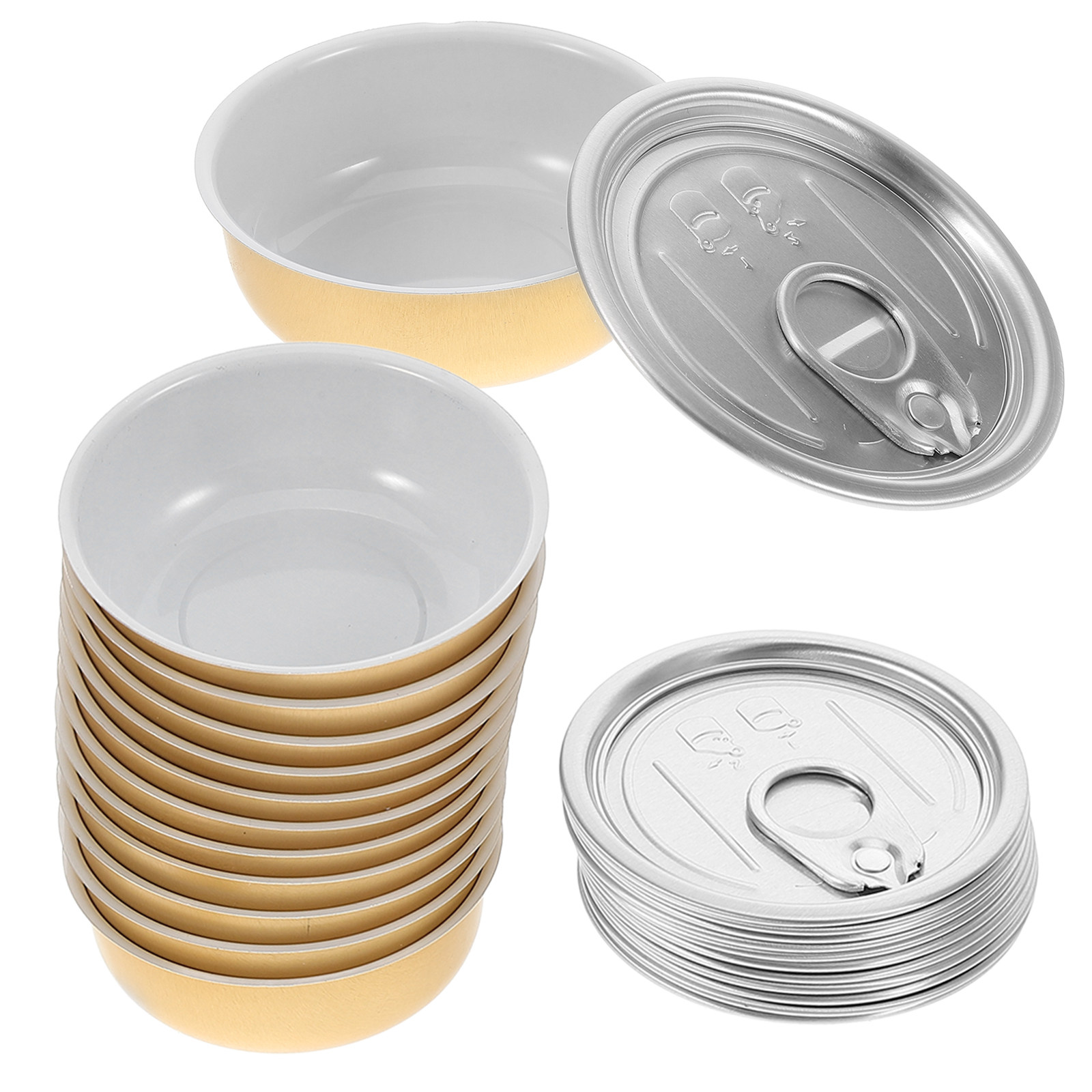12Pcs Bird Nest Cubilose Alumi - огляд і ціна Food Storage Aluminum Containers