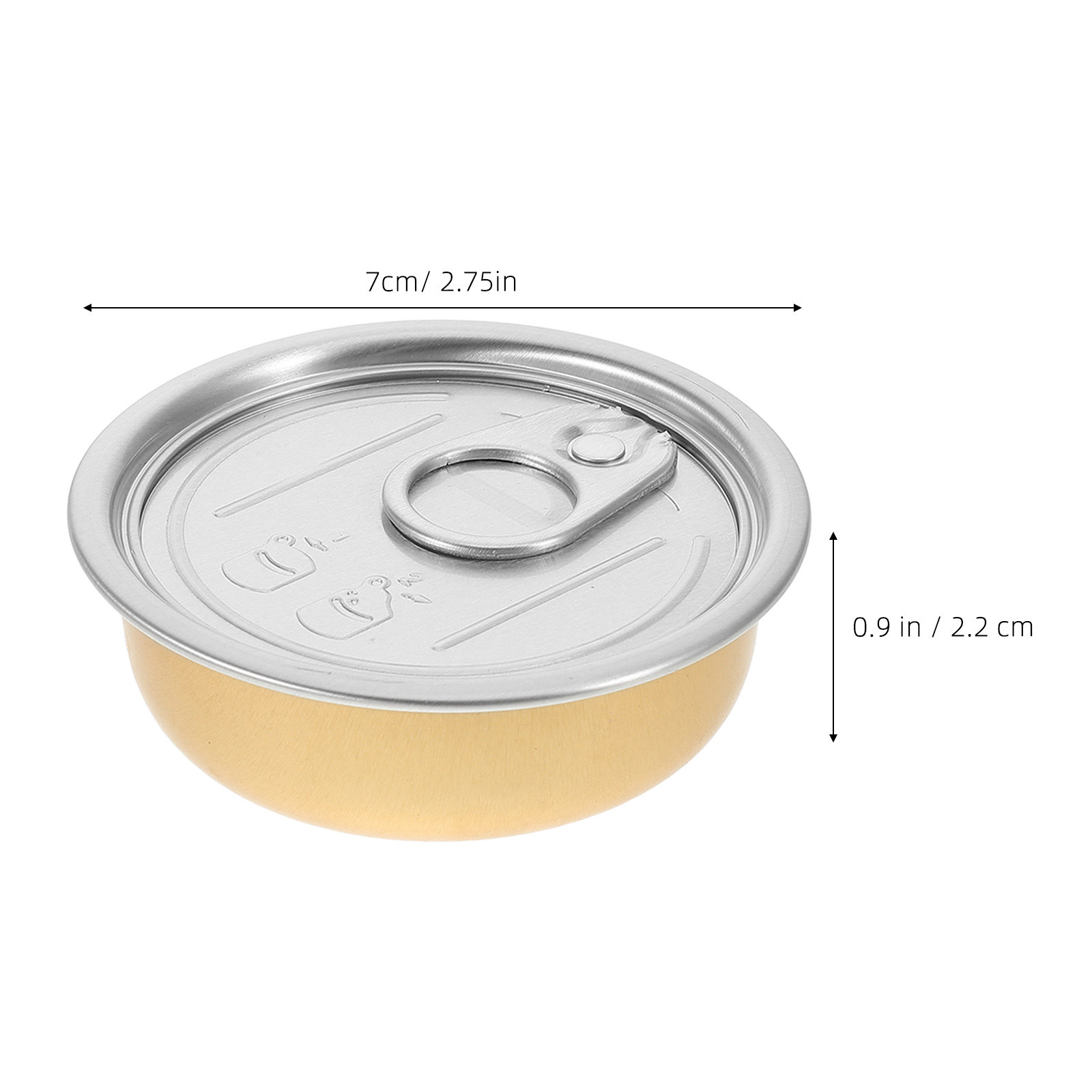 12Pcs Bird Nest Cubilose Alumi - огляд і ціна Food Storage Aluminum Containers
