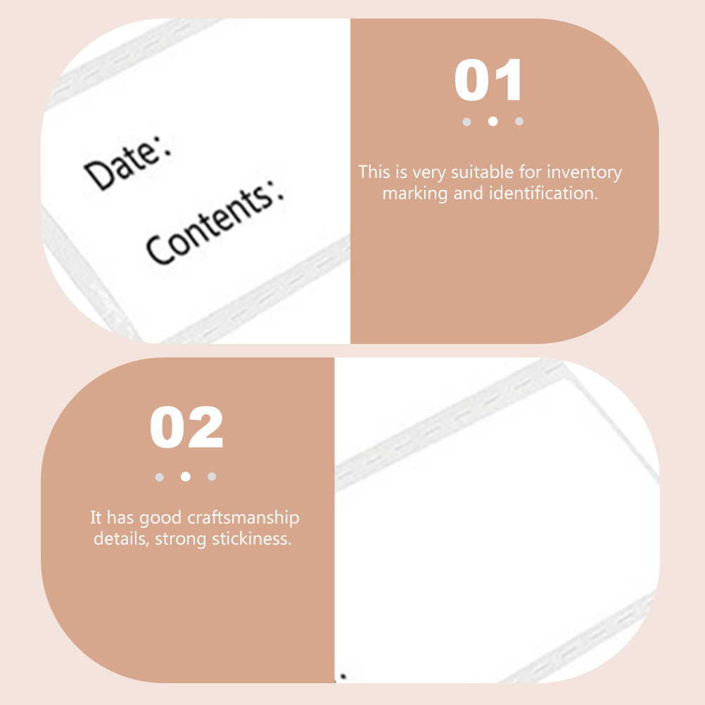 1 Roll Professional Food Label - огляд і ціна Food Storage Jar Labels